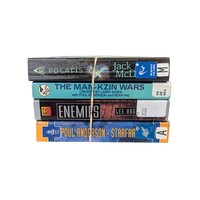 Vintage Sci-Fi and Space Mystery Book Lot - Set of 4