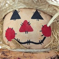 Vintage Handmade Harvest Scarecrow