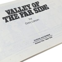 1985 Valley of the Far Side by Gary Larson Softcover