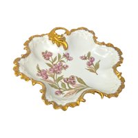 Vintage Arnart Porcelain Floral Dish