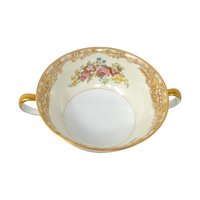 Vintage Noritake Soup Cup and Saucer Set of Four