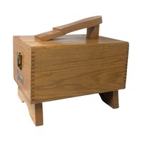 Vintage Esquire Wooden Shoe Care Chest