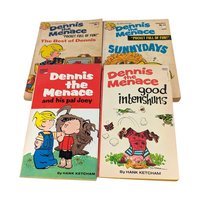 Vintage Dennis the Menace Softcover Book Set of 4