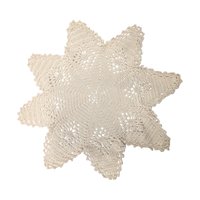 Vintage Star Crochet Doily Set