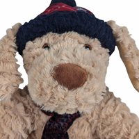 Vintage Festive Animal Trio - Reindeer, Bear, & Dog