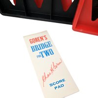 1960 Milton Bradley Chas Goren's Bridge for Two