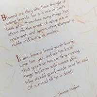 The Language of Friendship Hardcover