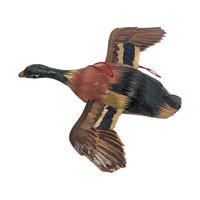 Vintage Painted Wooden Duck Decoy Ornaments