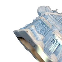 Vintage Hand-Painted Ceramic Christmas Scene