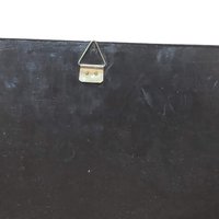 Vintage Mother of Pearl Crane Wall Panel