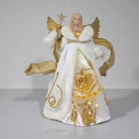 Vintage Porcelain Angel Tree Topper