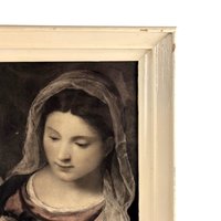 Vintage Titian Madonna del S. Antonio Framed Art Print
