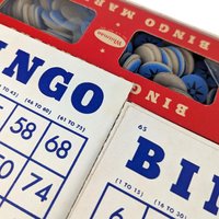 Vintage Whitman Bingo Game