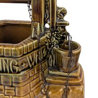 Vintage McCoy 'Wishing Well' Ceramic Planter