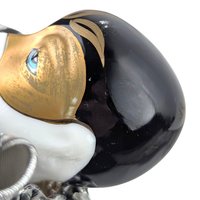 Vintage Lindell Porcelain Harlequin Doll