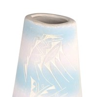 Vintage Handmade Southwestern Etched Pottery Vase