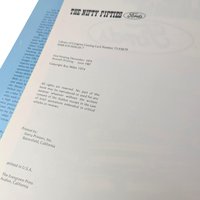 1987 'The Nifty Fifties' Fords Hardcover Book