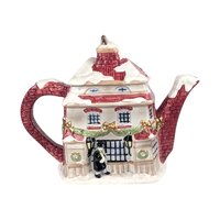 1997 Fitz and Floyd Dickens Ceramic Teapot