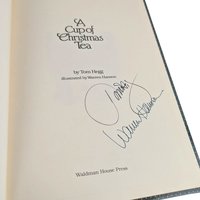 1982 Autographed 'A Cup of Christmas Tea' Hardcover