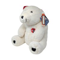 1990s Coca-Cola Plush Polar Bear with Tags