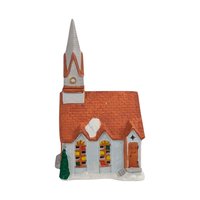 1989 Rex & Lee Ceramic Light-Up Church