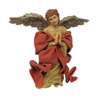 2002 Target Fabric Mache 8 Piece Christmas Nativity Set