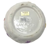 2000 Enesco Ceramic Santa Claus Covered Jar