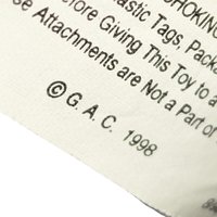 Vintage Fiesta Vampire Bear and GAC Black Cat Teddy Bear Duo