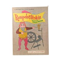 1968 Rumpelstiltskin Retold by Stella Nathan Hardcover Book