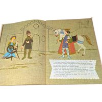 1968 Rumpelstiltskin Retold by Stella Nathan Hardcover Book