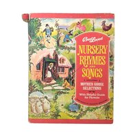 1973 Best Loved Nursery Rhymes and Songs Hardcover Book