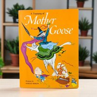 1967 'A Treasury of Mother Goose' Hardcover Book