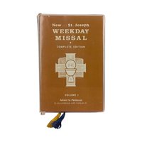 1975 New St. Joseph Weekday Missal Softcover Book
