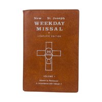 1975 New St. Joseph Weekday Missal Softcover Book