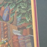 1993 'Cat and Mouse' Randal Spangler Framed Art Print