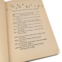 1920 'The Best Loved Poems of James Whitcomb Riley' Hardcover Book