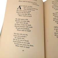 1920 'The Best Loved Poems of James Whitcomb Riley' Hardcover Book