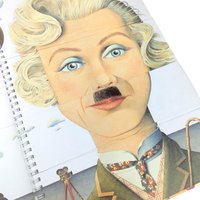 1995 'Famous Faces' by Norman Messenger Hardcover Book