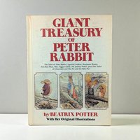 1980 'Giant Treasury of Peter Rabbit' Hardcover Book