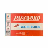 1962 Milton Bradley Password Twelfth Edition Game