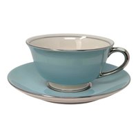 1962 Nancy Prentiss Tea Cup and Saucer Set - Set of 4