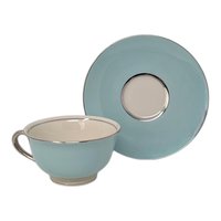 1962 Nancy Prentiss Tea Cup and Saucer Set - Set of 3