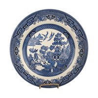 Vintage Churchill Classic Blue Willow 3 Piece Ceramic Set