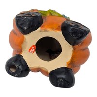 Vintage Ceramic Halloween Pumpkin Coach