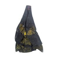 Vintage 13" Spanish Woman in Yellow and Black Lace