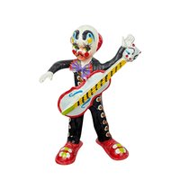 Vintage Paper Mache Clown with Instrument