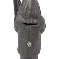 Vintage Cast Iron Gnome Still Bank