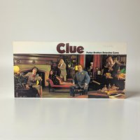 1972 Clue Parker Brothers Detective Game