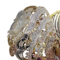 Vintage Silver Plated Praying Angel Ornament