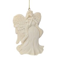 1997 Avon Seasons Joy Angel & Nativity Ornament Set
